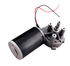 Haut moteur électrique adapté aux besoins du client d'engrenage à vis sans fin du couple 12v 24v Mini Low Rpm Brush Dc